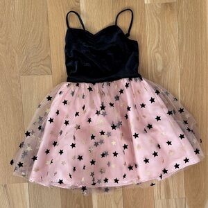 Zunie Black Velvet Dress